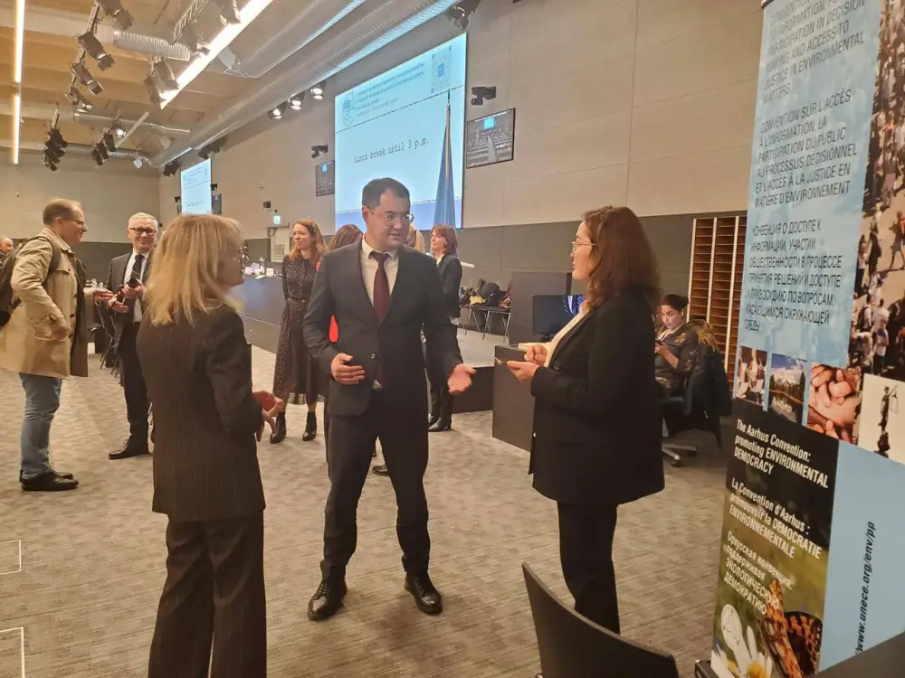 Казахстан представил цифровые экологические инициативы на Совещании Сторон Орхусской конвенции в Женеве (2)