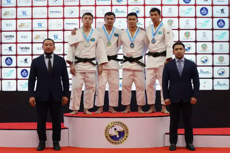 Гвардейцы стали призёрами Чемпионата Казахстана по дзюдо (3)