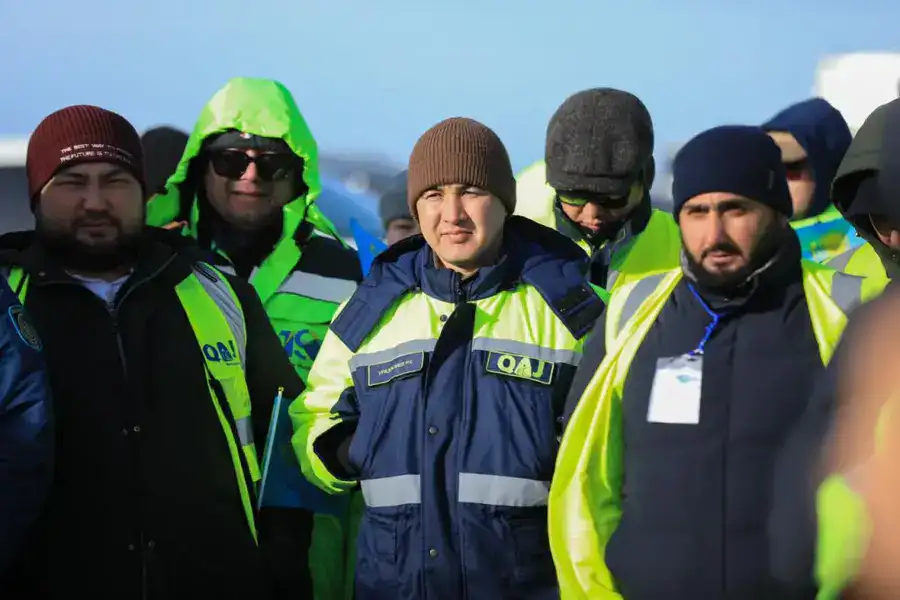 На участке автодороги Актобе – Карабутак – Улгайсын завершен первый этап реконструкции протяженностью 28 км и открыто движение транспорта (9)