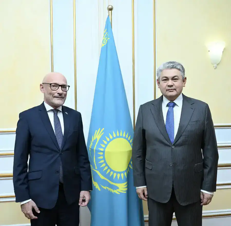 Министр иностранных дел Казахстана принял Посла Эстонии (4)