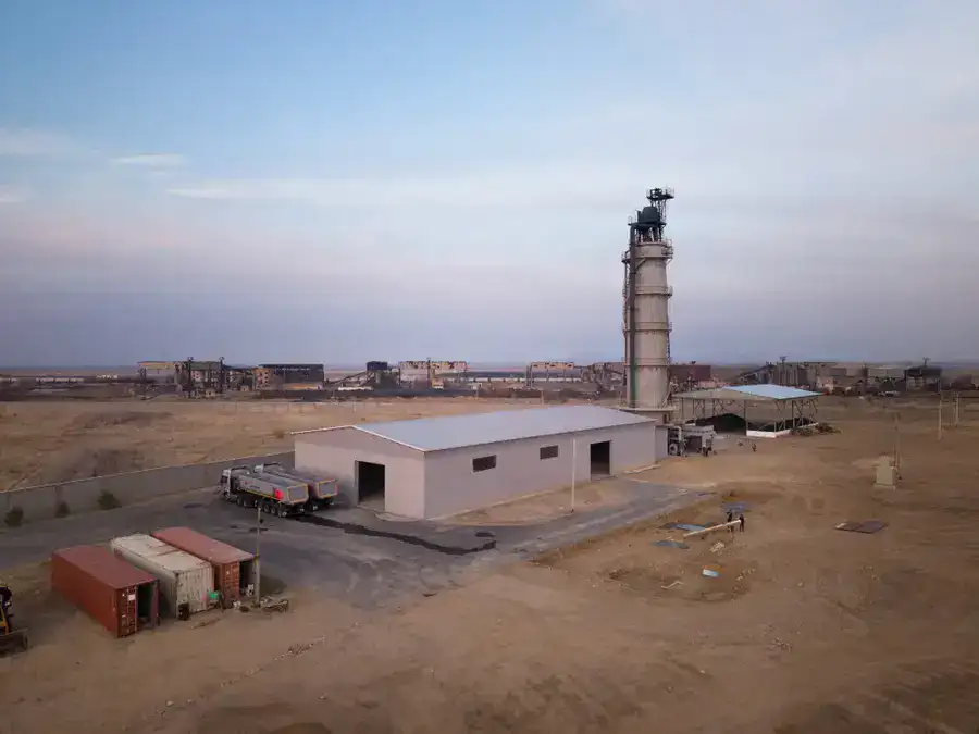 Завод по производству извести запустили в Жамбылской области (10)