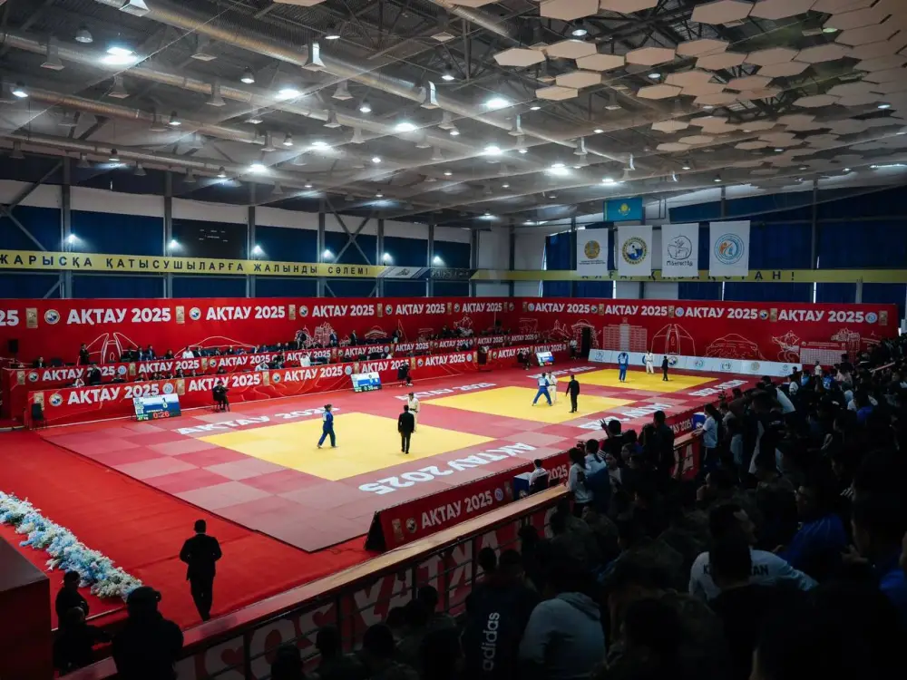В Актау стартовал Чемпионат Республики Казахстан по дзюдо среди подростков (9)