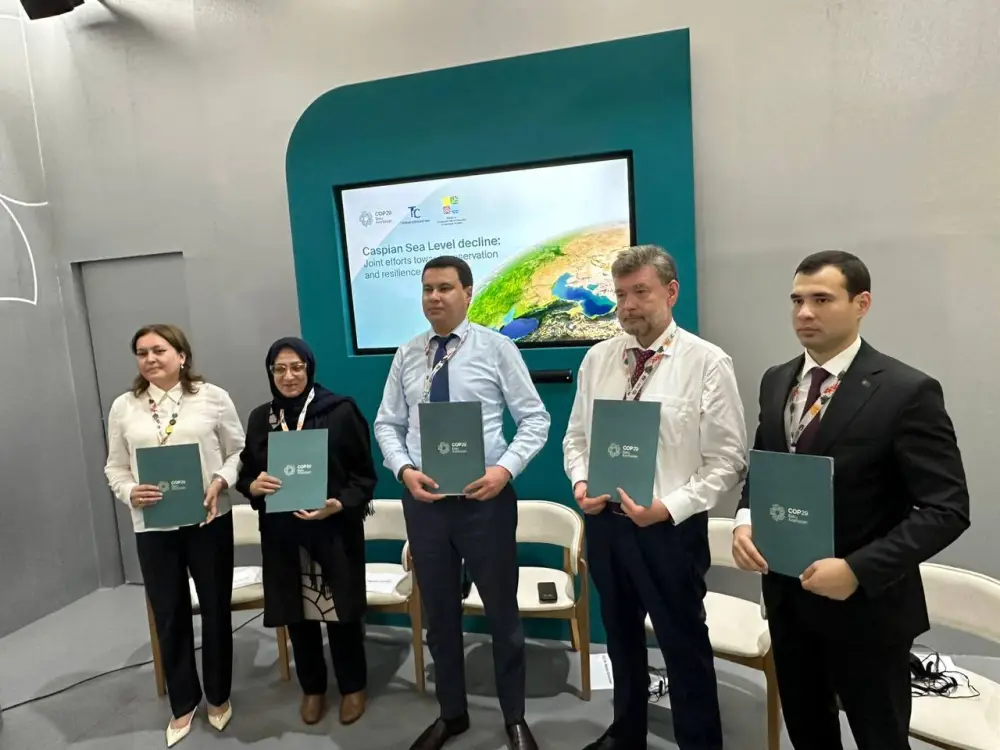 Сайд-ивент посвящённый снижению уровня Каспийского моря (3)