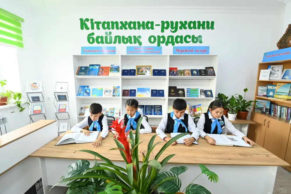 В селе Бестам Шиелийского района открылся клуб на 150 мест (10)