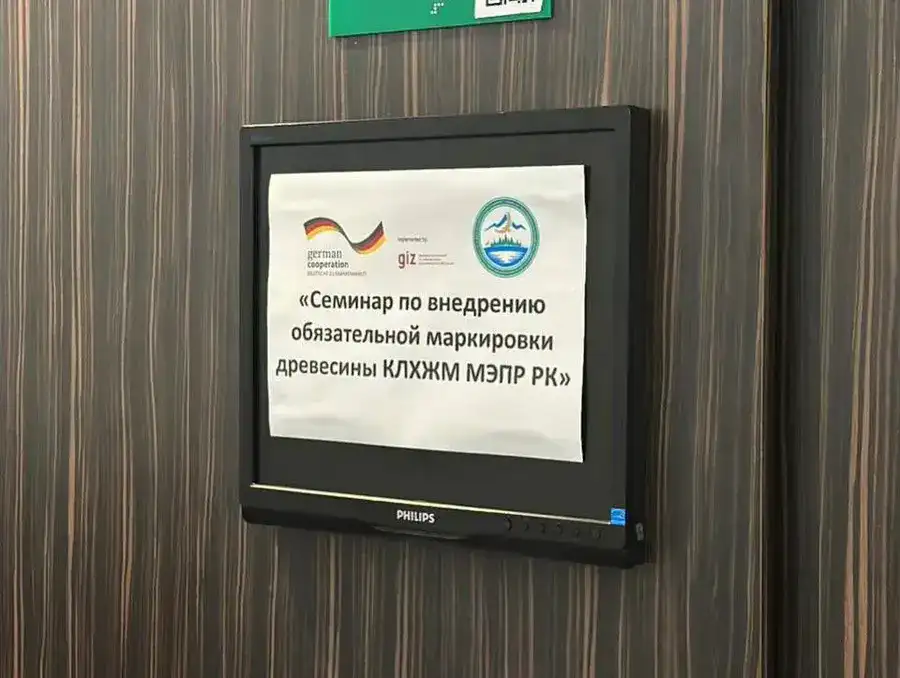 В Казахстане запускается пилотная система маркирования древесины (3)