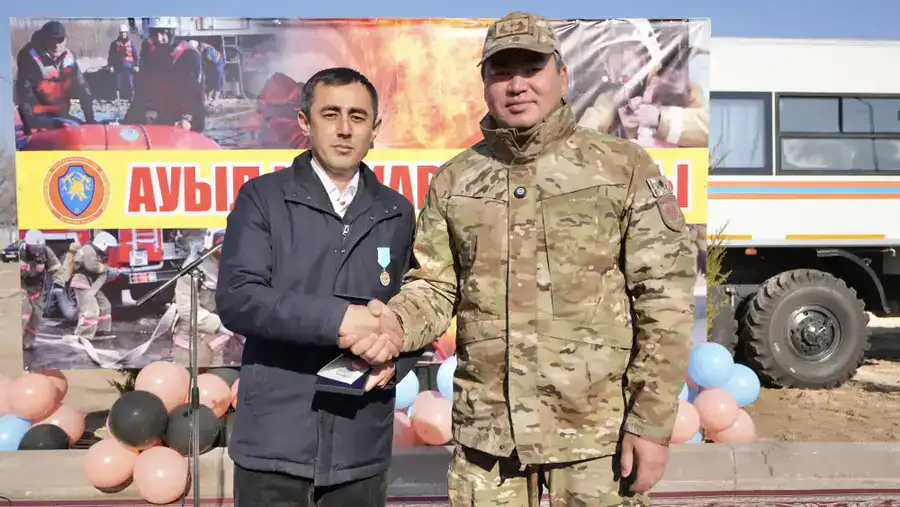 Чингис Аринов дал старт работе нового ДПФ в селе Жуантобе (4)