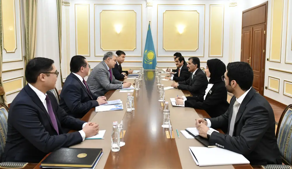 Министр иностранных дел Казахстана принял Генерального секретаря МИД Катара (3)