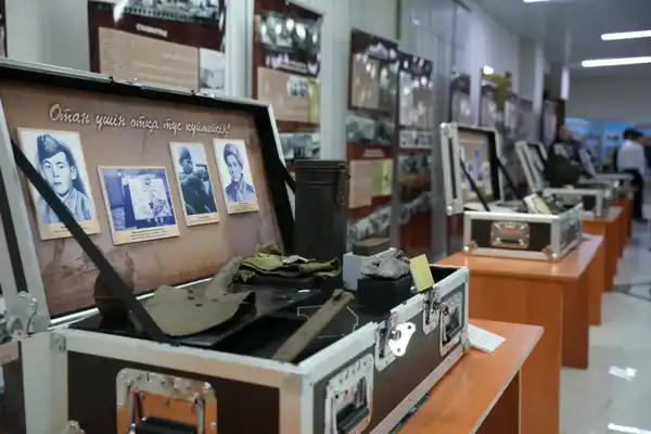 В Северо-Казахстанской области прошли встречи военнослужащих со школьниками и рабочей молодежью (6)