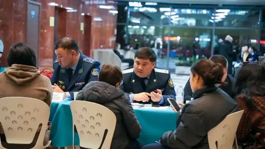 Общереспубликанская акция «Народный юрист» проведена во всех регионах Казахстана (8)