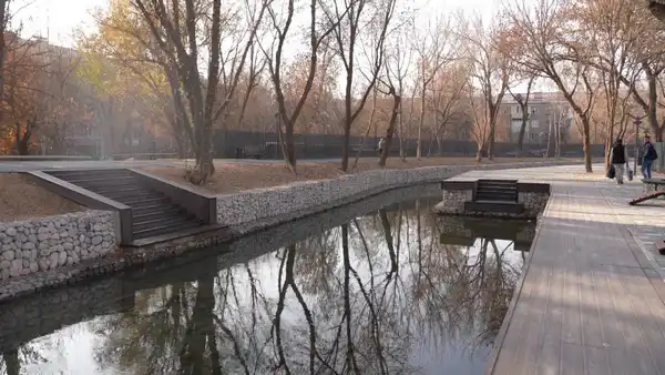 В ШЫМКЕНТЕ ПРОЕКТ БЛАГОУСТРОЙСТВА РЕКИ КОШКАР-АТА РЕАЛИЗУЕТСЯ С НОВЫМ ТЕМПОМ. (3)