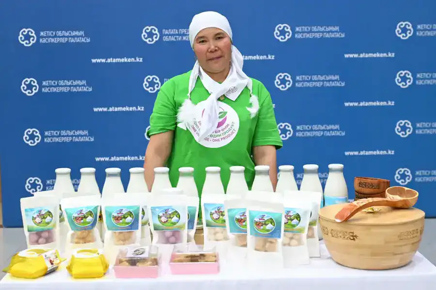 «Одно село – один продукт»: жительница Жетісу начала производить мороженое из саумала (4)