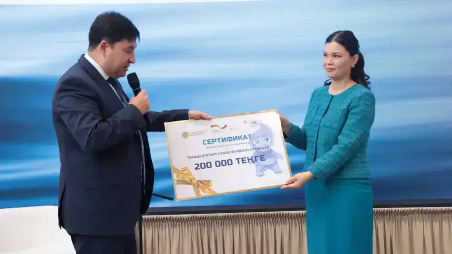 Более тысячи школьников Кызылординской области приняли участие в открытом уроке на тему экономии воды (2)