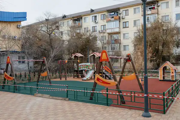 Бюджет народного участия: в Атырау строятся игровые и спортивные площадки (9)