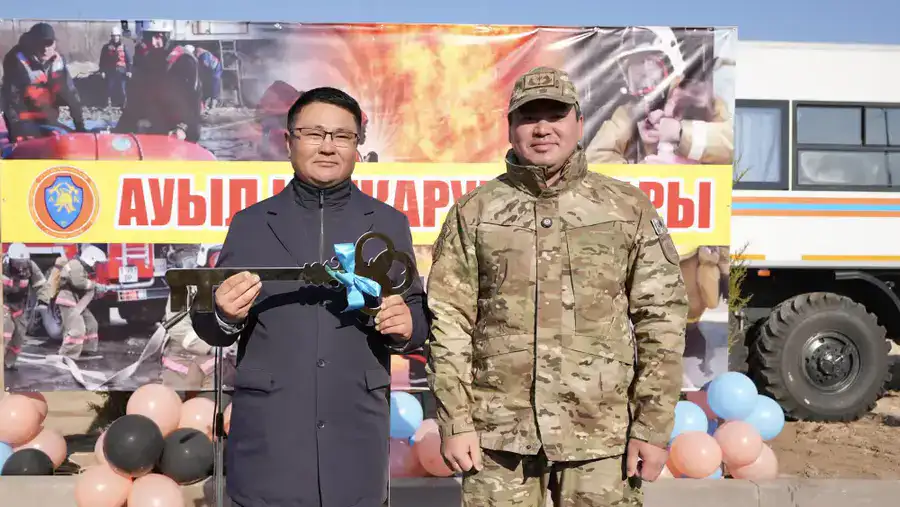 Чингис Аринов дал старт работе нового ДПФ в селе Жуантобе (3)