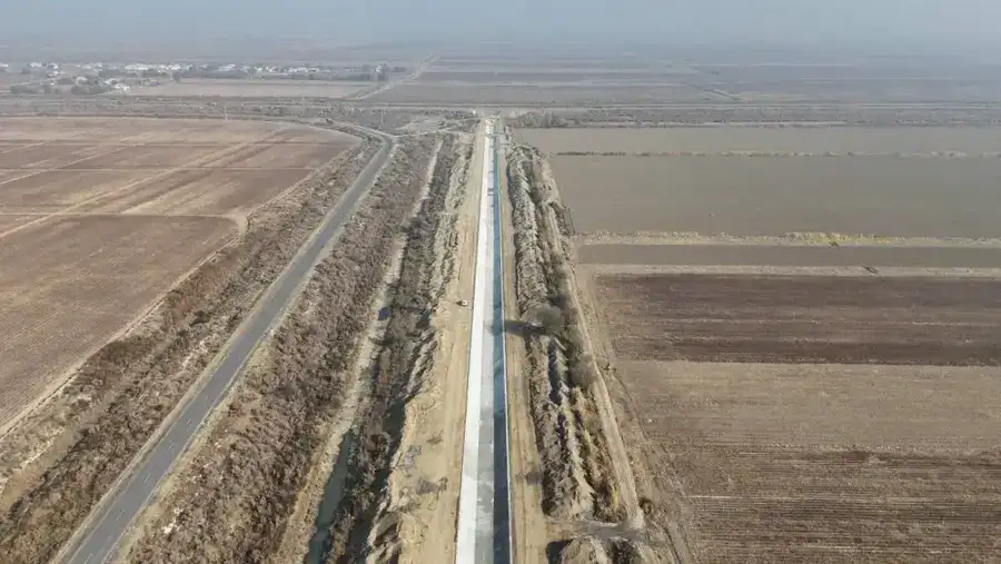 Масштабная модернизация: работы по бетонированию более 62 км земляных каналов ведутся в Туркестанской области (6)