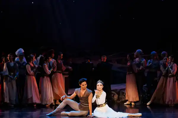 Большая премьера в театре имени Абая: представлен балет «Ұлы Жібек Жолы» (3)