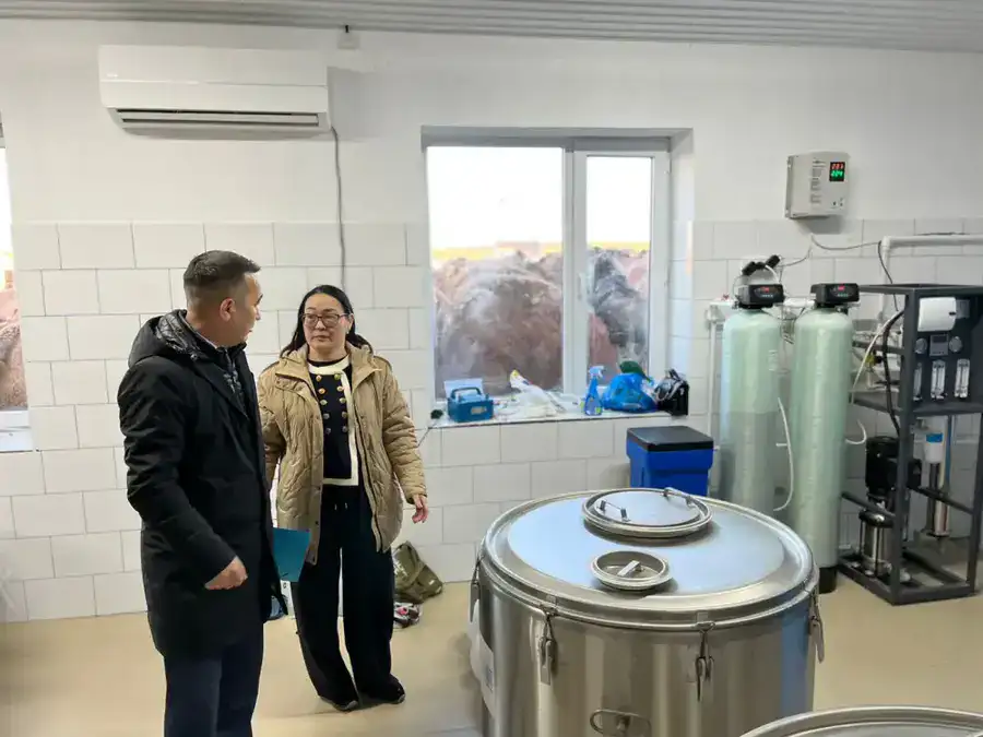Современный цех по производству верблюжьего молока открылся в Мангистауской области (4)