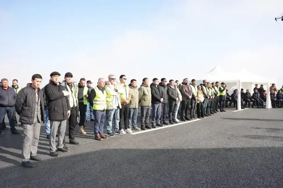 Алматы и Шымкент связала полностью четырехполосная трасса: открыт участок «Узынагаш – Отар» (7)