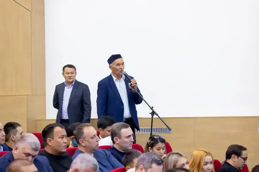 Вице-министр транспорта Максат Калиакпаров встретился с жителями Алматинской области (4)