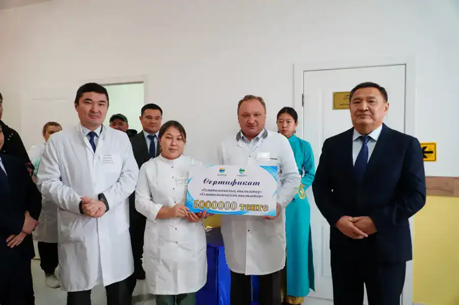 В Сандыктауском районе открылась врачебная амбулатория по программе «Ауыл Ел бесігі» (2)