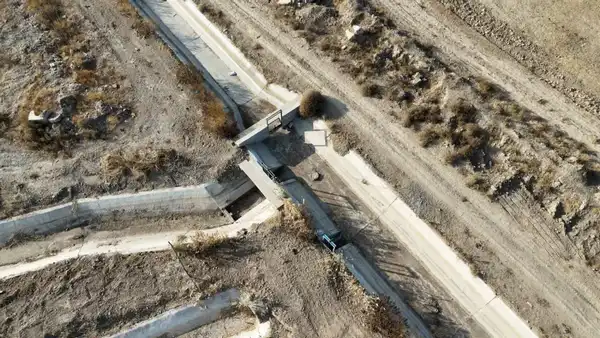 Работы по бетонированию канала «Найман» завершены в Туркестанской области (5)