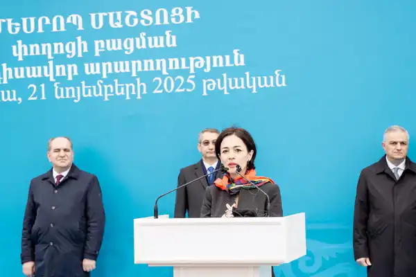 Улицу Месропа Маштоца открыли в Астане (3)