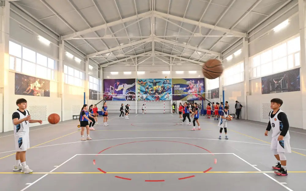 В Шиелийском районе открылся физкультурно-оздоровительный комплекс (3)