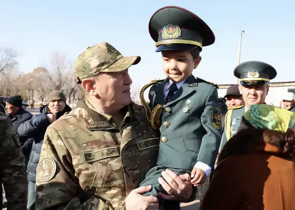 Министр обороны совершил рабочую поездку в Жамбылскую область (9)