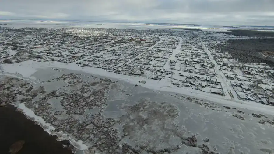 В селе Зеренда завершено строительство защитного вала (4)