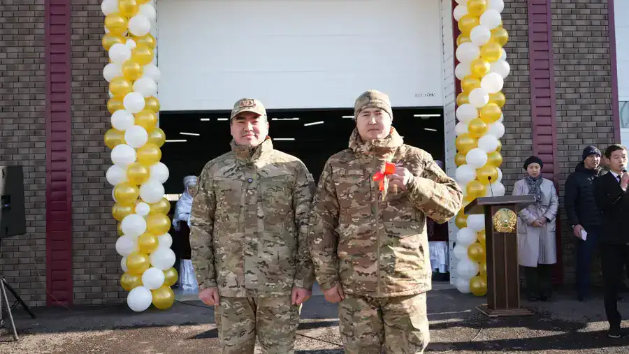 Глава МЧС открыл новую современную пожарную часть в области Ұлытау (3)