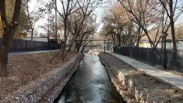 В ШЫМКЕНТЕ ПРОЕКТ БЛАГОУСТРОЙСТВА РЕКИ КОШКАР-АТА РЕАЛИЗУЕТСЯ С НОВЫМ ТЕМПОМ. (8)