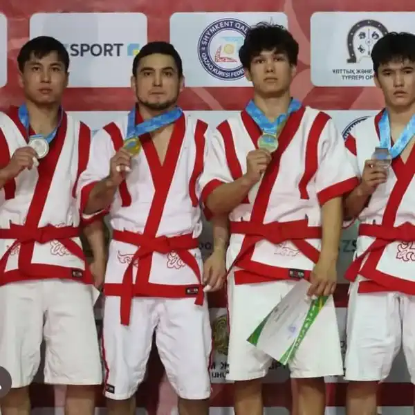 ТУРКЕСТАНСКИЙ БОРЕЦ СТАЛ ЧЕМПИОНОМ СТРАНЫ ПО ҚАЗАҚ КҮРЕСІ (2)