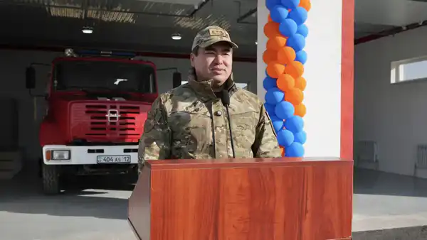 В селе Тущыкудык начал работу новый добровольный пожарный пост (3)