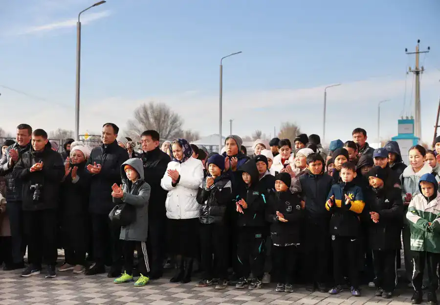 В Таласском районе открыт новый спортивный комплекс (3)