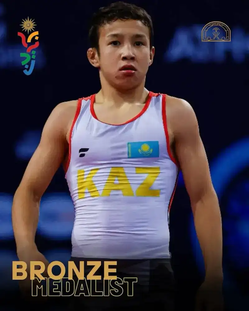 ТУРКЕСТАНСКИЕ БОРЦЫ ЗАВОЕВАЛИ ЗОЛОТУЮ И БРОНЗОВУЮ МЕДАЛИ НА АЗИАТСКИХ ИГРАХ СРЕДИ ПОДРОСТКОВ (2)