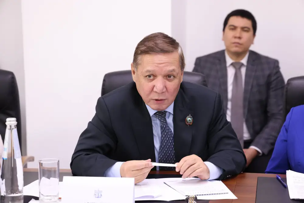 В Академии правосудия при Высшем Судебном Совете состоялась диалоговая площадка «Ашық алаң» на тему «Судебная защита прав и свобод человека, гражданина и личности в уголовной юстиции» (6)