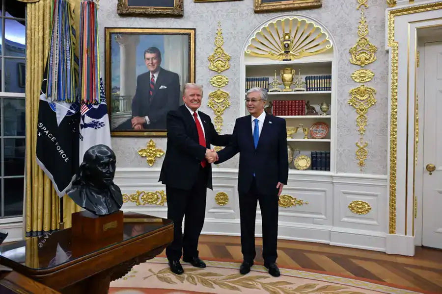 Токаев прибыл в Белый дом