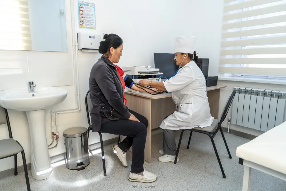 В приграничном Панфиловском районе за последние два года построен и отремонтирован 21 медицинский объект (4)