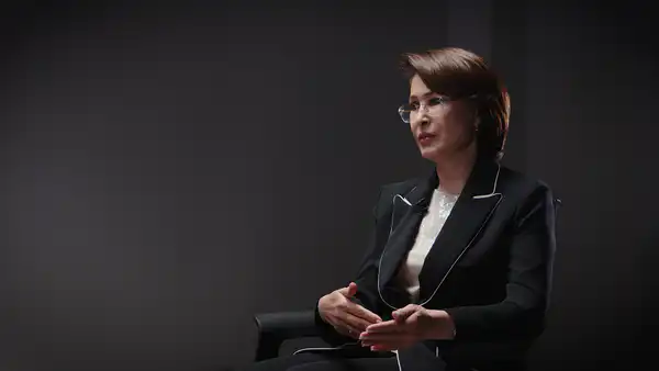 Министр здравоохранения Казахстана Акмарал Альназарова. Фото: ©️ Tengrinews.kz