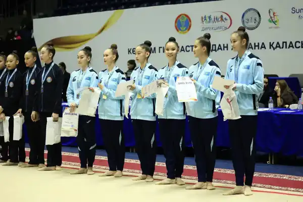 Состоялся Открытый чемпионат Астаны по художественной гимнастике (2)