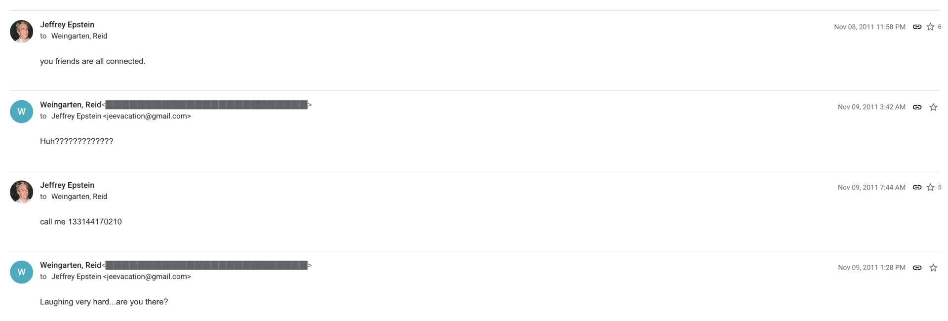 Фрагмент переписки Джеффри Эпштейна о лобби и связях