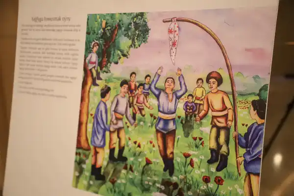 В Актау представили работы победителей конкурса юных художников Тюркского мира (2)