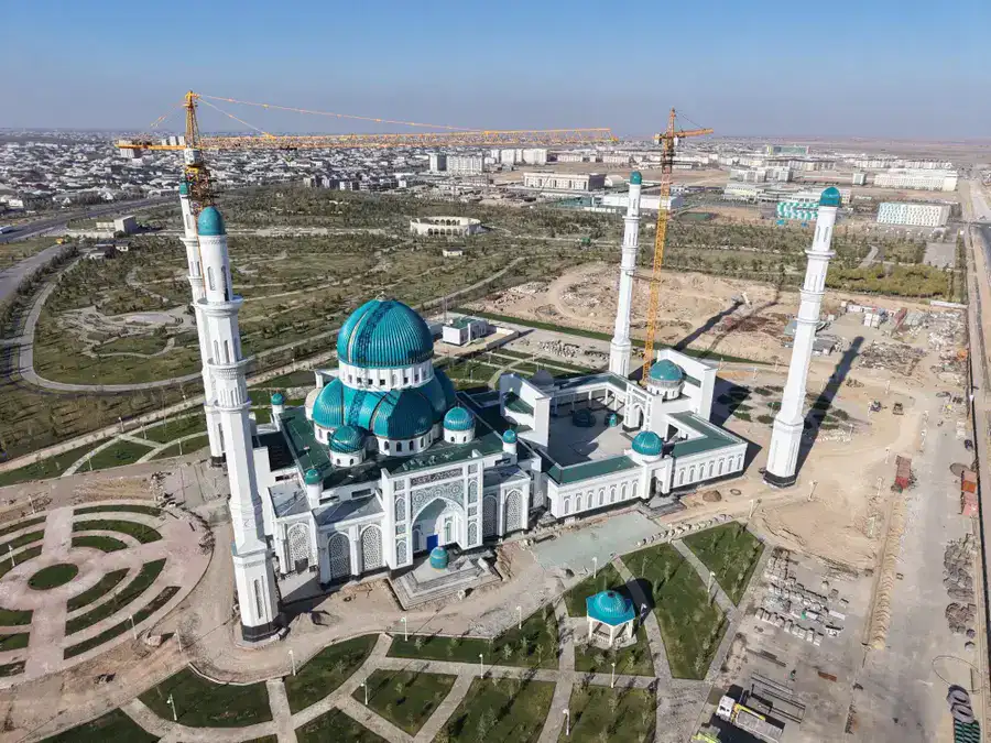 МЕЧЕТЬ НА 5000 МЕСТ ОТКРОЕТСЯ В ТУРКЕСТАНЕ В КОНЦЕ ГОДА (9)