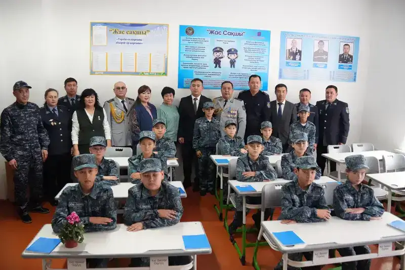 «Закон и порядок»: в одной из школ Бухар-Жырауского района открылся специализированный класс «Жас сақшы» (7)