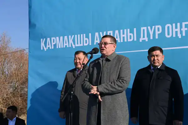 Село Дур Онгар Кармакшинского района подключено к газу (8)