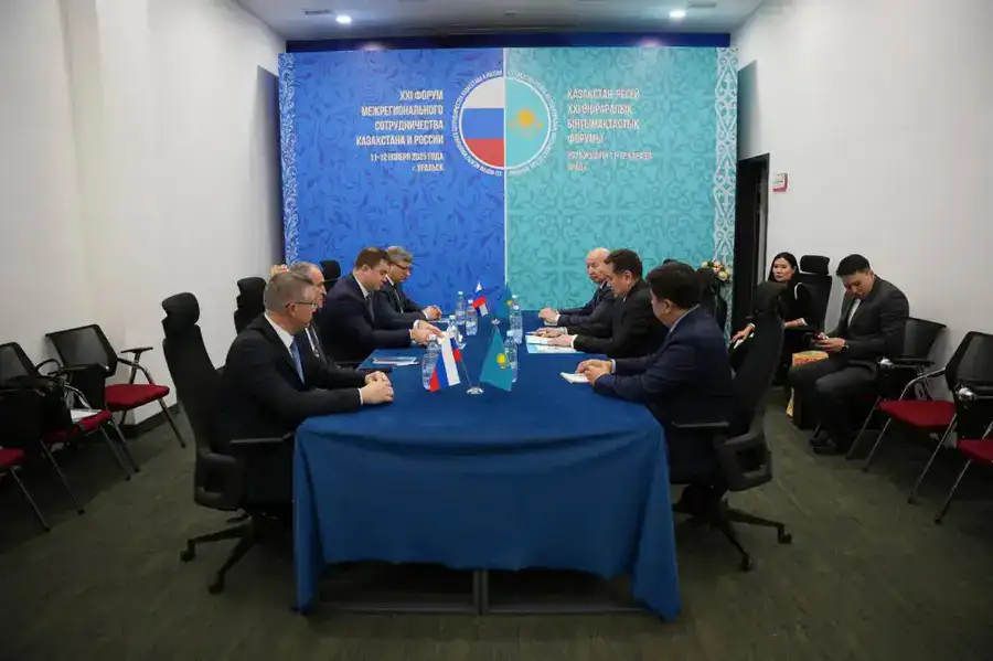 Восточно-Казахстанская и Омская области подписали меморандум о сотрудничестве (2)