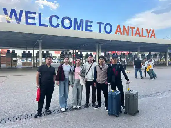 ​​?Студенты туркестанских колледжей прошли производственную практику в Турции (2)