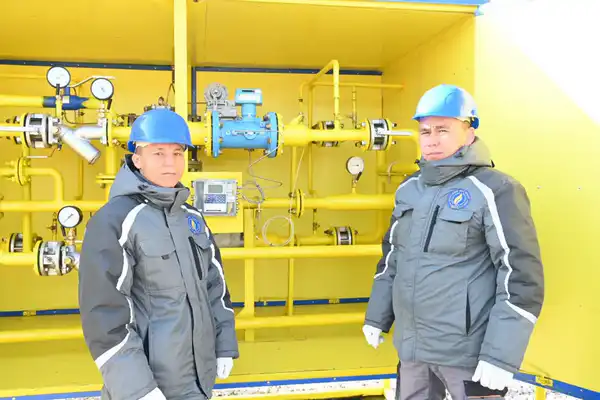 Село Дур Онгар Кармакшинского района подключено к газу (10)