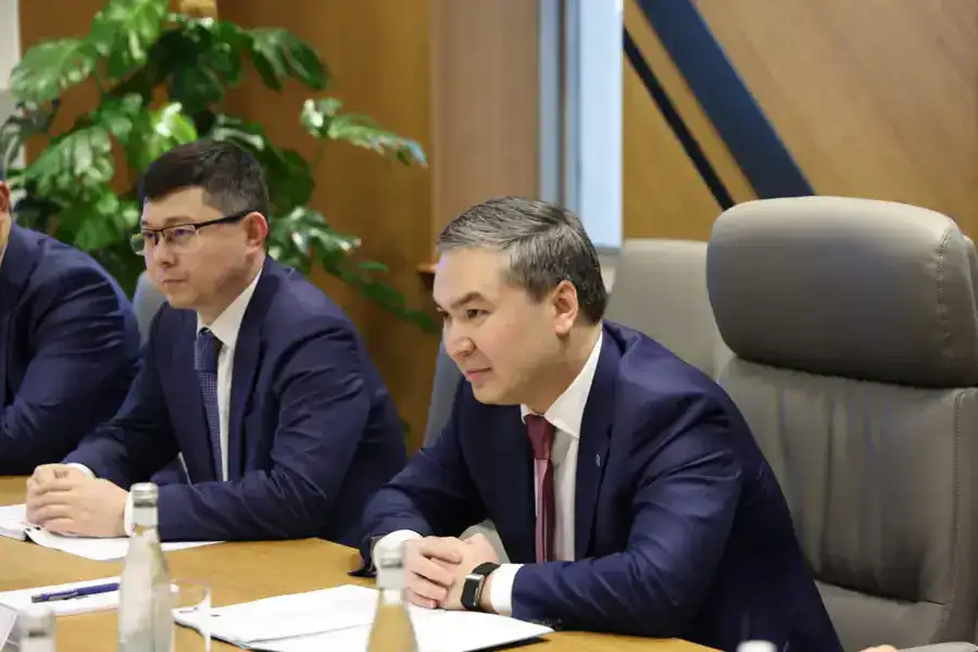 Ерсайын Нагаспаев провел переговоры с Министром горнодобывающей промышленности и геологии Узбекистана (2)