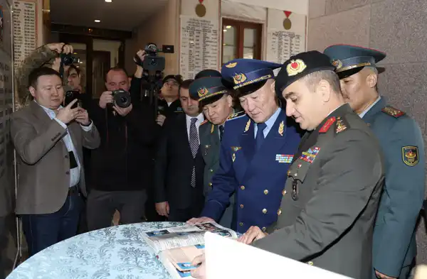 В военном вузе Турции открыли мемориальную доску казахстанскому офицеру (9)